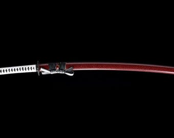 Bushi Katana | Handgemaakt Katana Zwaard | SCHERP MES