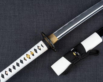 Kikuchiyo-Katana | Handgemaakt Katana Zwaard | SCHERP MES