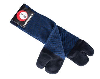 Japanese Tabi socks "Sayagata" style | One size fits all