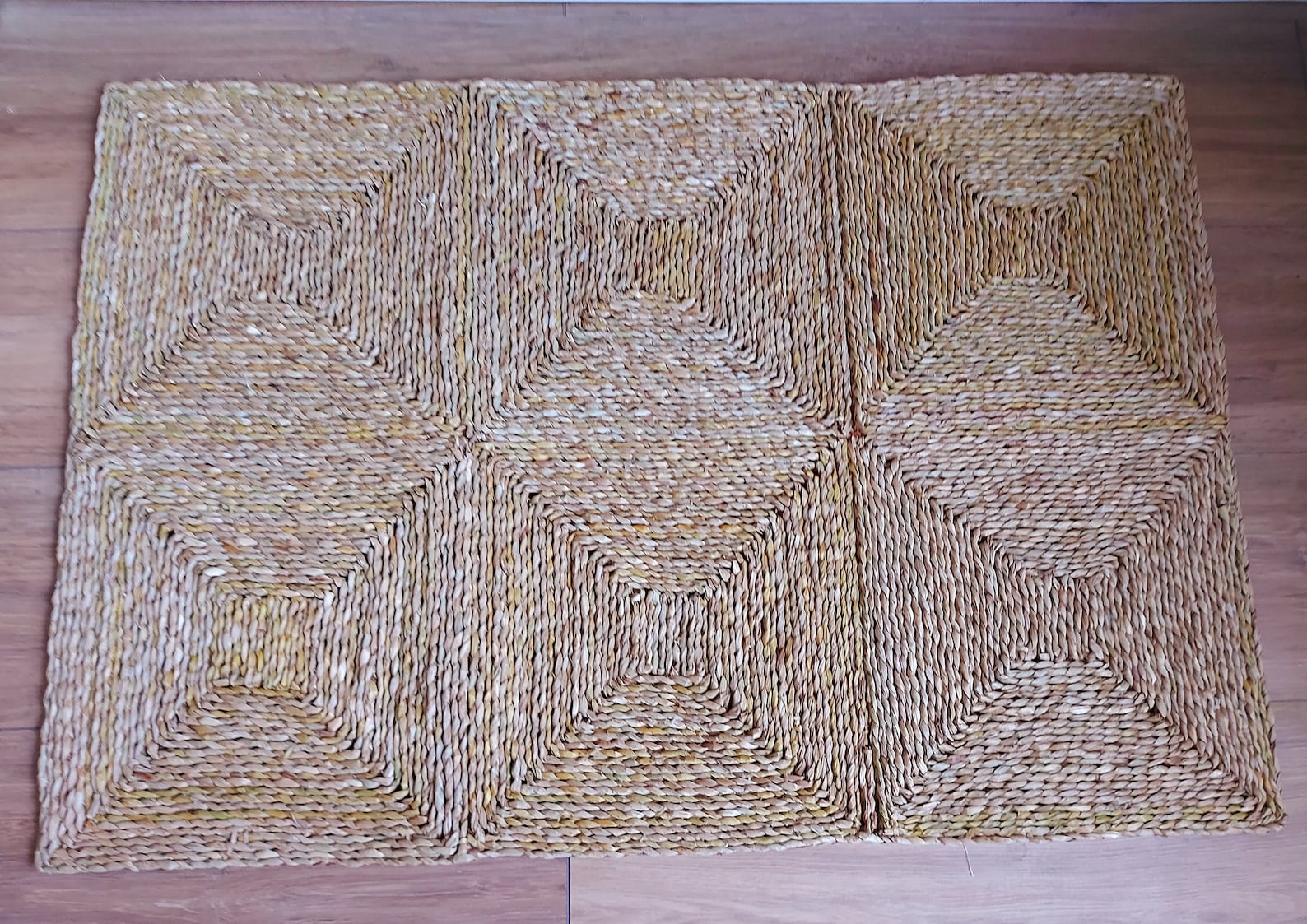 Handwoven Floor mats Rush Mat 100 Natural Organic Floor Etsy