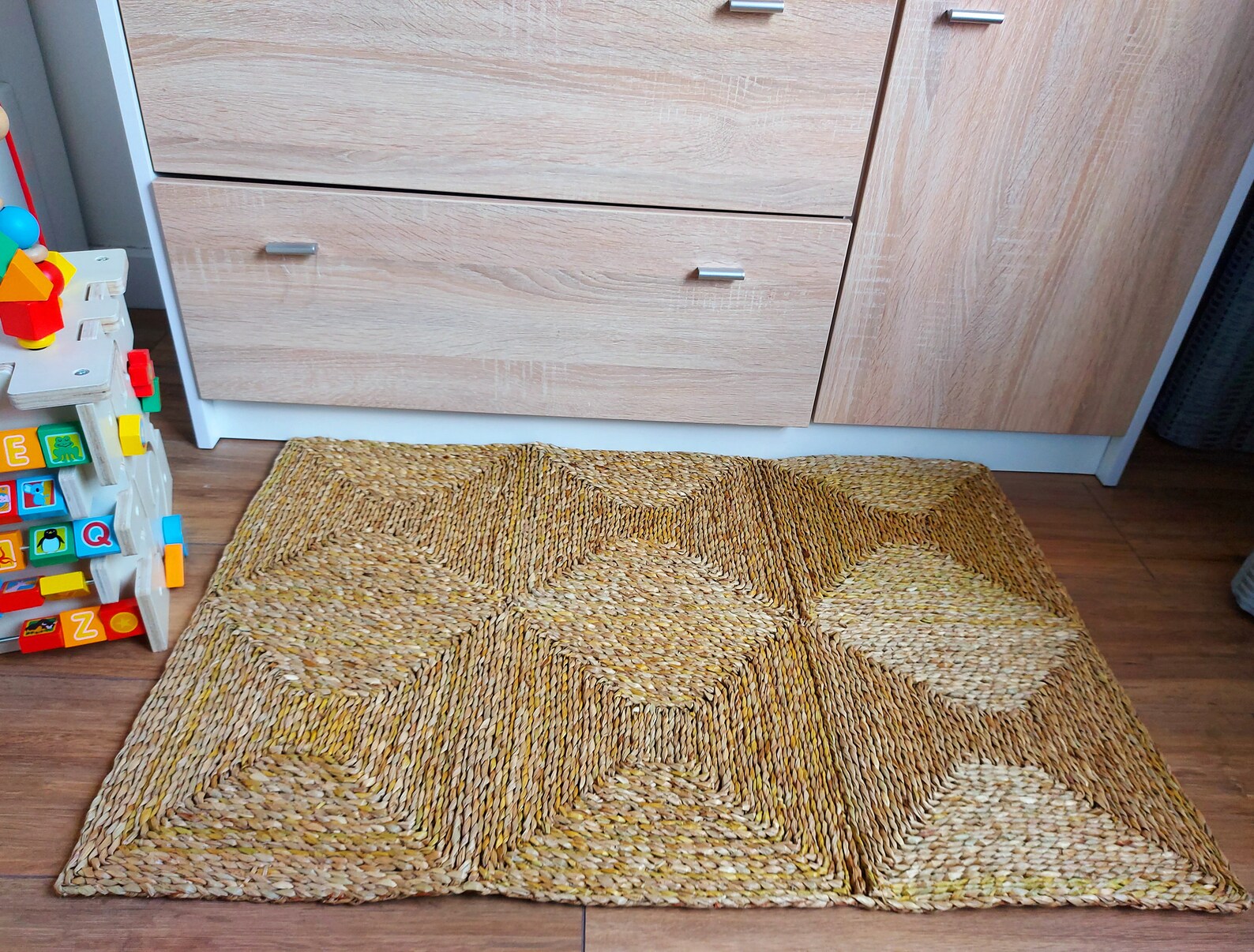 Handwoven Floor mats Rush Mat 100 Natural Organic Floor Etsy