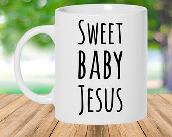 Baby Jesus Mug Etsy
