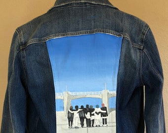 bts jeans jacket