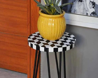 Corner Plant Stand | Tall Wooden Plant Stand | Plant Holder Table | Wooden Plant Stand - Indoor Plant Stand - Plant Stool 14 (H) x 8 (W)