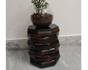 Wooden stool | plant riser | display riser | wooden plant stand - plant stand wood - indoor plant stand - Multi Purpose