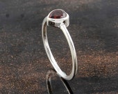 garnet gemstone ring, 925 sterling Silver Ring, Engagement ring, Ring For Her,Lover Gift Rings, Ring For Girls, Gemstone engagement ring