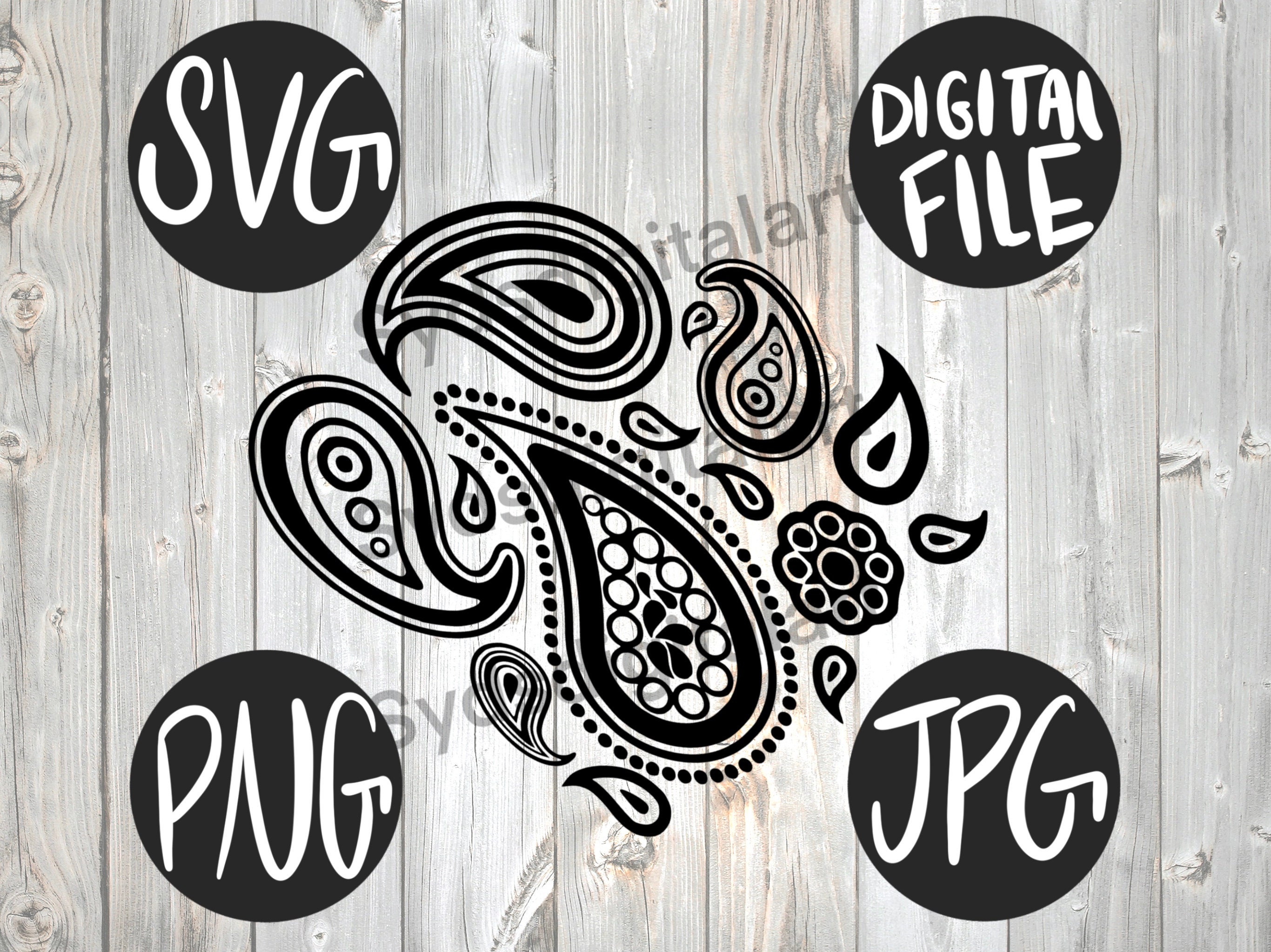 Download Paisley Design Svg Jpeg Png File Waterslide Tumblers Crafts Etsy