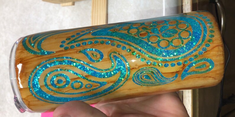 Download Paisley Design SVG JPEG PNG File Waterslide Tumblers Crafts | Etsy