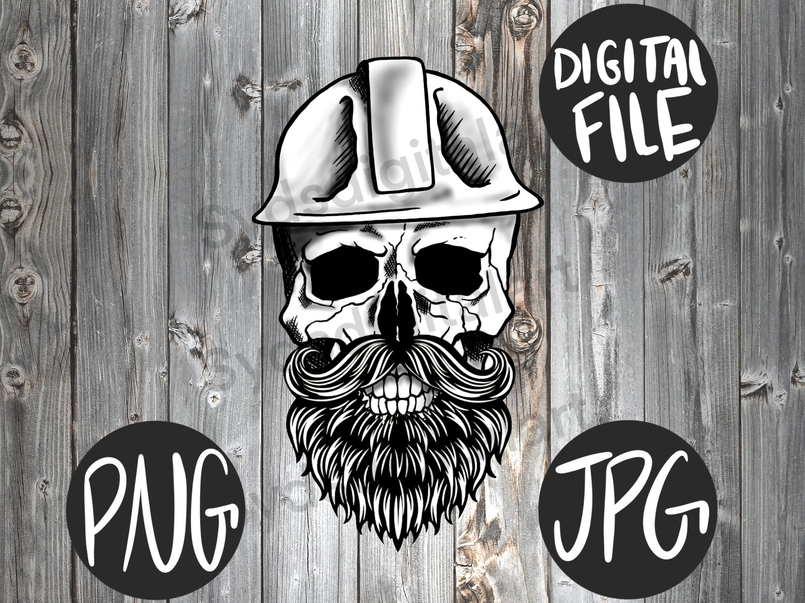 Beard Hat Svg - Etsy