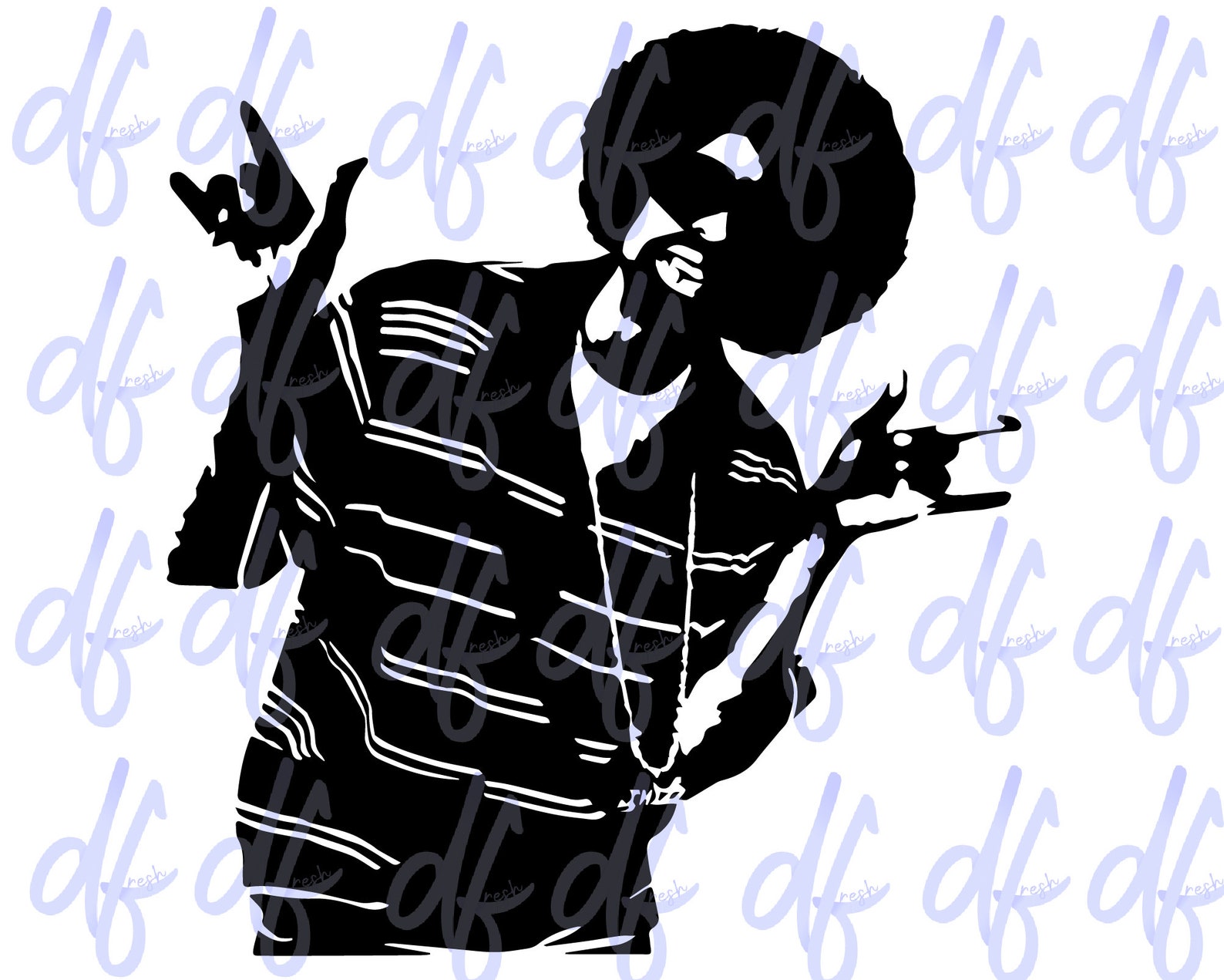 Mac Dre Svg / Png / Dxf Vector Clip Art Clipart Digital File Etsy
