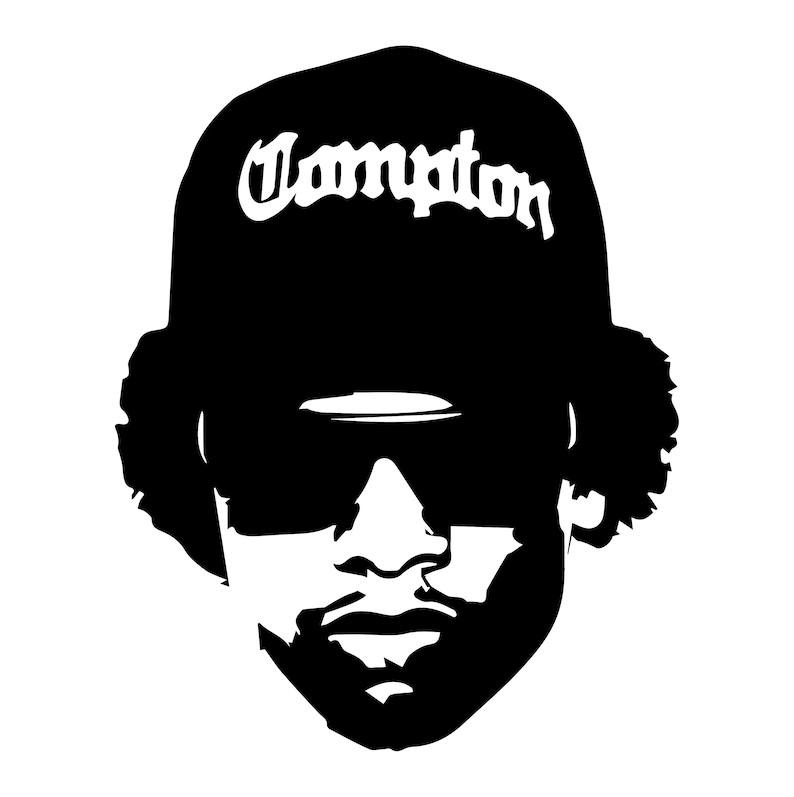 Eazy E Inspired SVG / PNG Vector Clip Art Clipart | Etsy UK