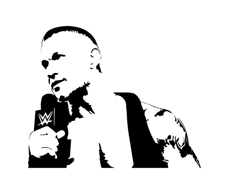 Randy Orton inspired SVG / PNG Vector WWE Clip Art Cut File | Etsy
