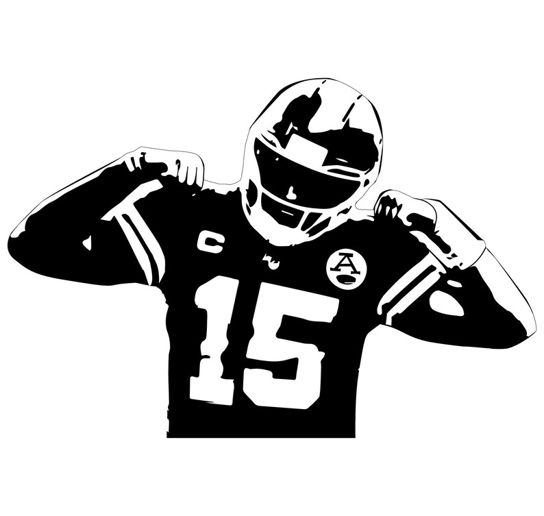 Patrick Mahomes inspired SVG / PNG Vector Chiefs Clip art | Etsy