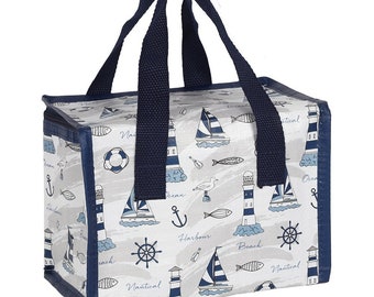 nautical lunch bag