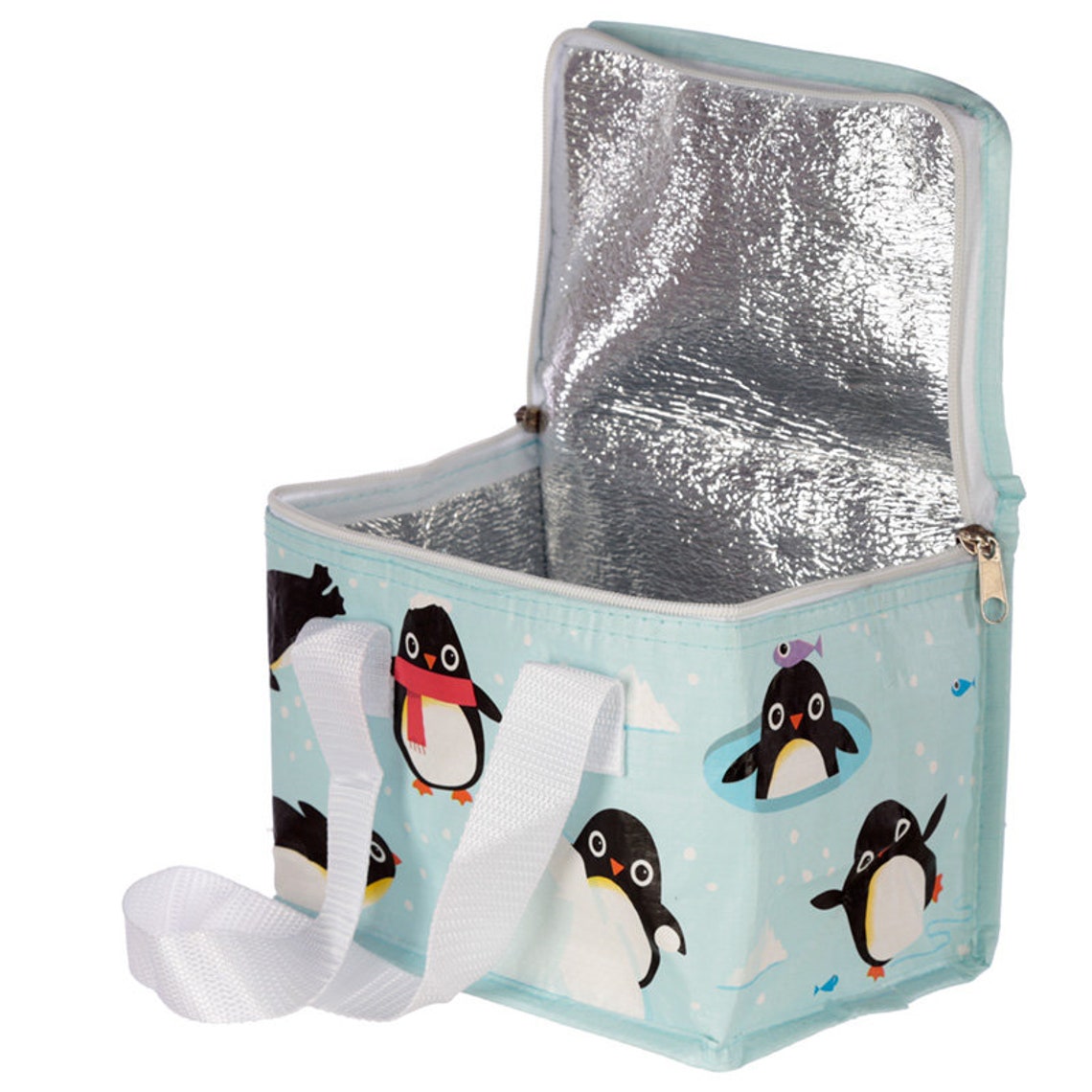 Penguin Design Lunch Box Cool Bag Etsy