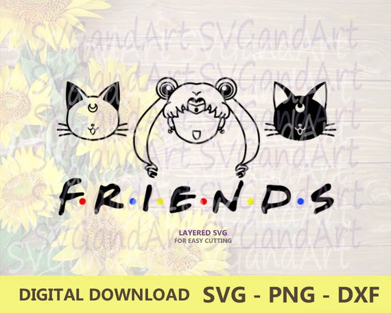 Free Free 249 Anime Friends Svg SVG PNG EPS DXF File