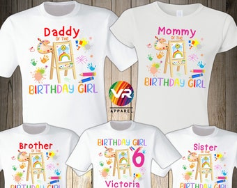 Paint party shirts clearance