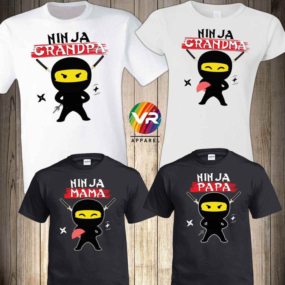 Ninja Birthday Shirt Kung Fu Ninja Birthday Family Shirts - Etsy
