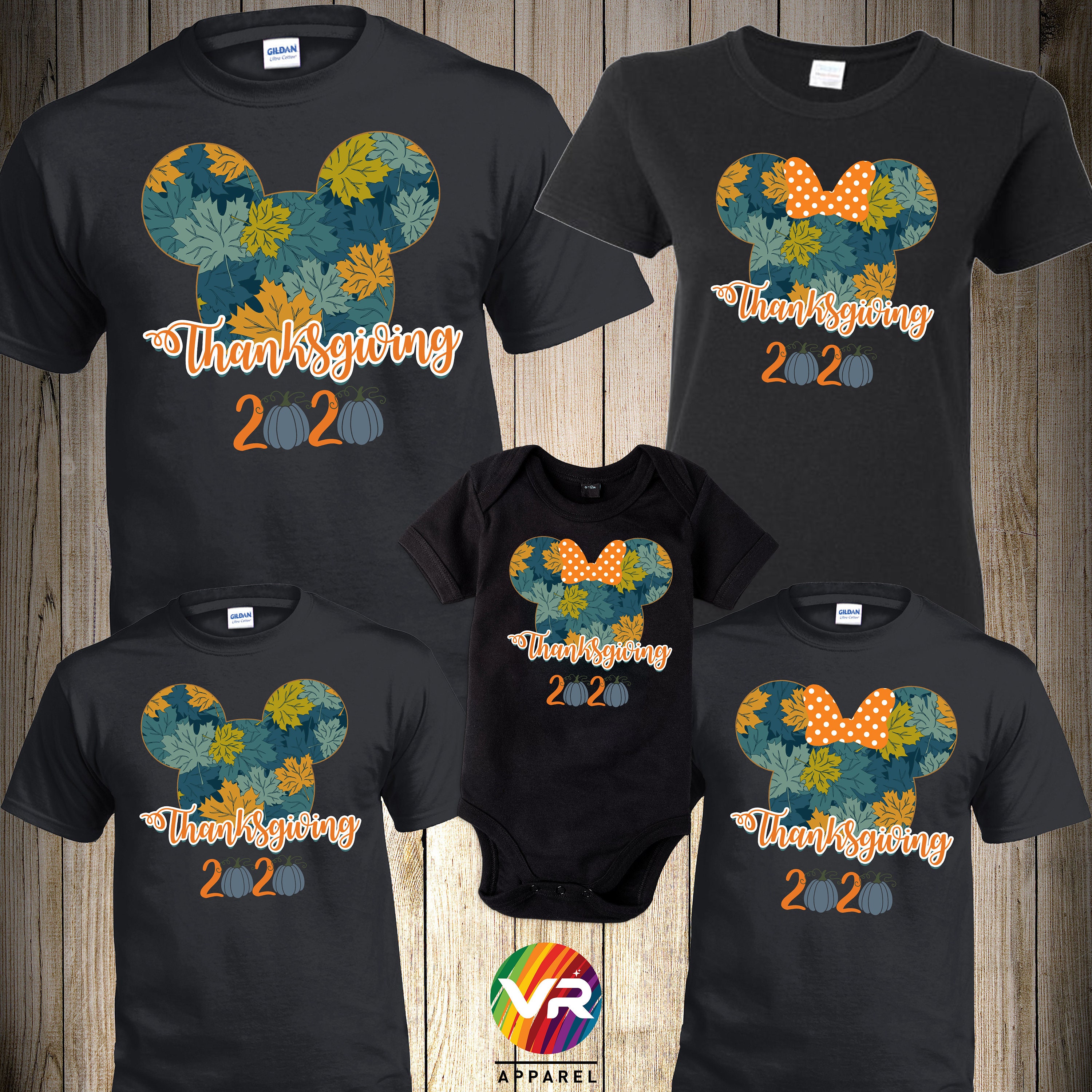 family matching thanksgiving shirts