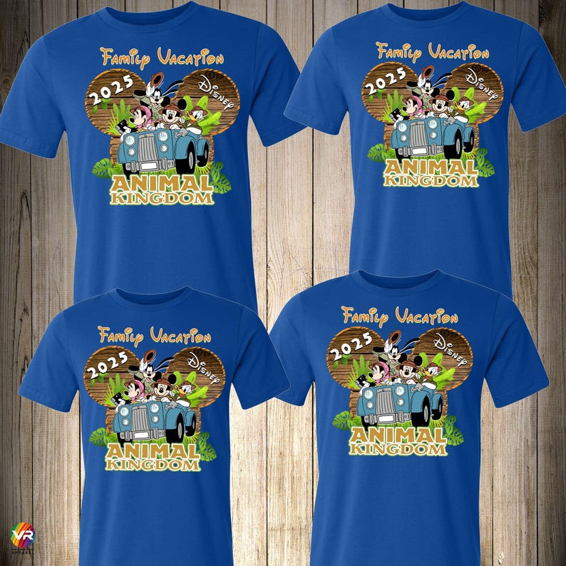 Animal Kingdom Safari Disney Family Shirts Disney Trip Shirts for Family Disney Trip Matching Custom Personalized Family Vacation 2025