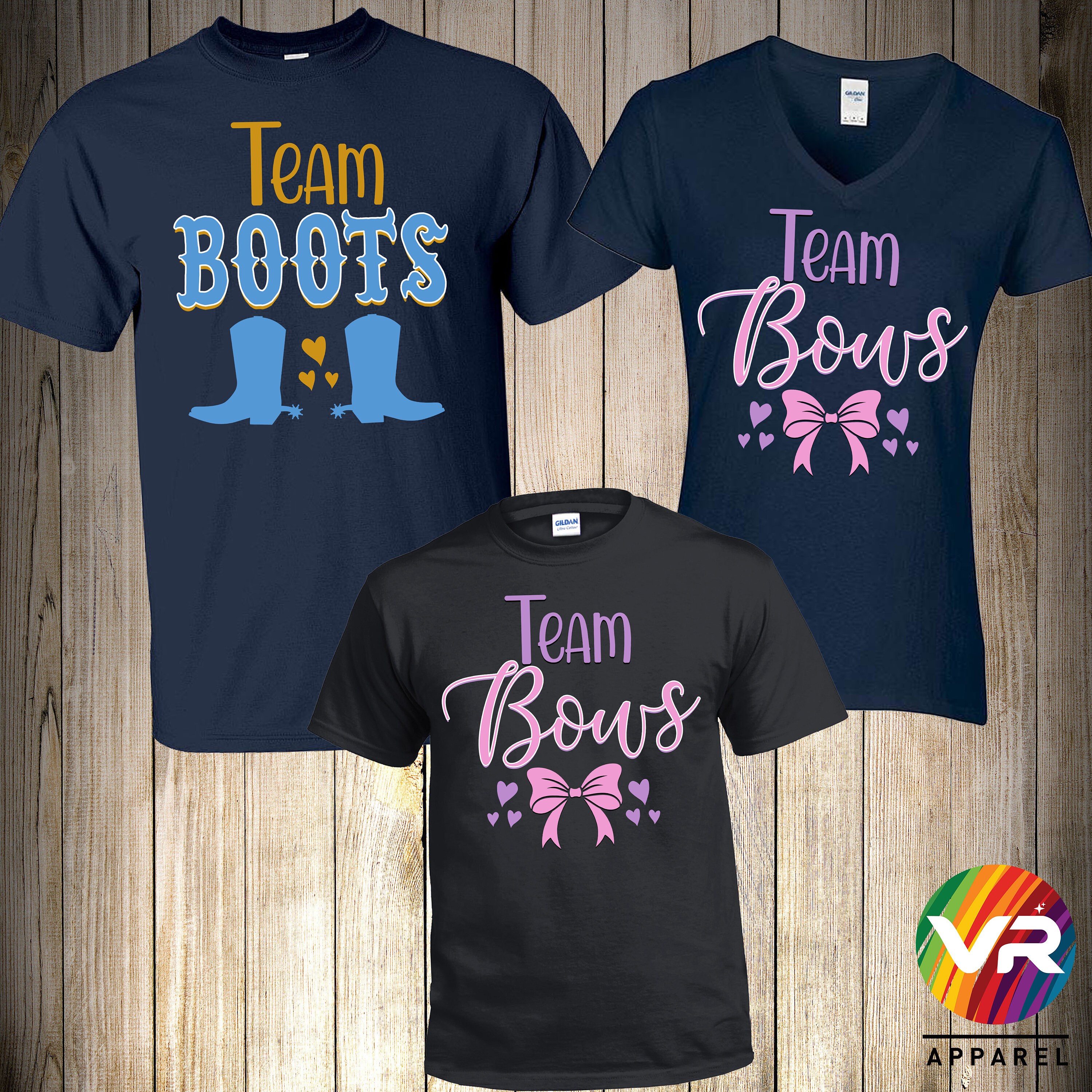 Baby Gender Reveal Shirts Girl or Boy Shirts Gender Reveal Etsy