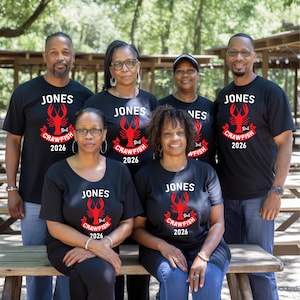 Family Reunion Boil Crew Shirt, Crawfish Season Tshirt, Crawfish Family, Good Times Boil, Southern Crawfish, Family Matching Crawfish Party