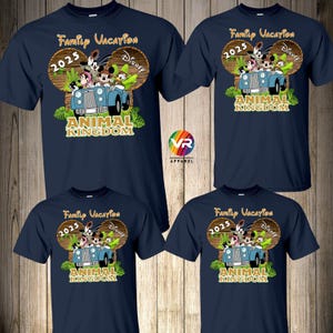 Animal Kingdom Safari Disney Family Shirts Disney Trip Shirts for Family Disney Trip Matching Custom Personalized Family Vacation 2025