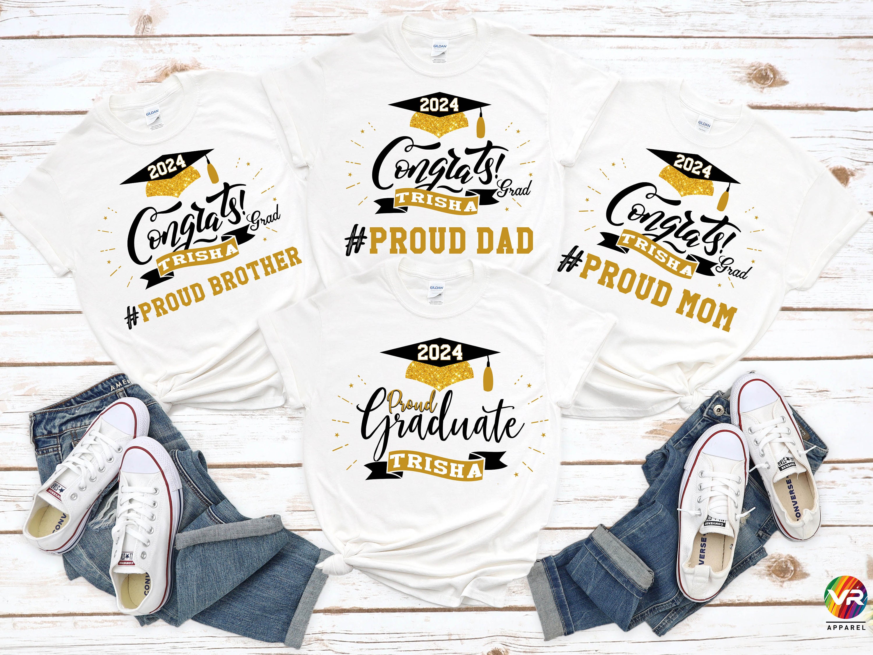 Graduation Family Shirts Matching Proud Graduate Shirt Prom Proud