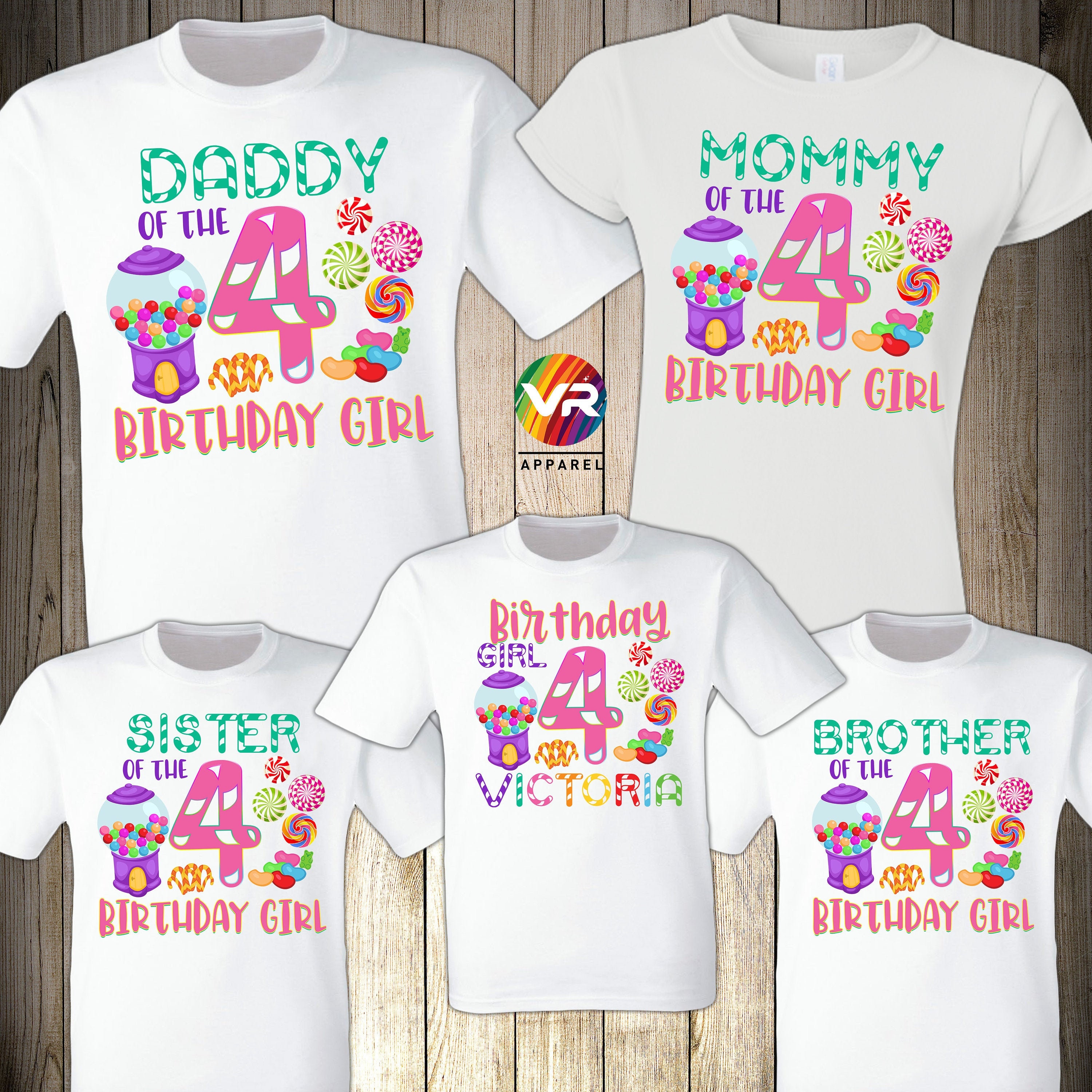 Candy Birthday Shirt