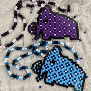 Wooli Vuitton Kandi Perler Necklace 