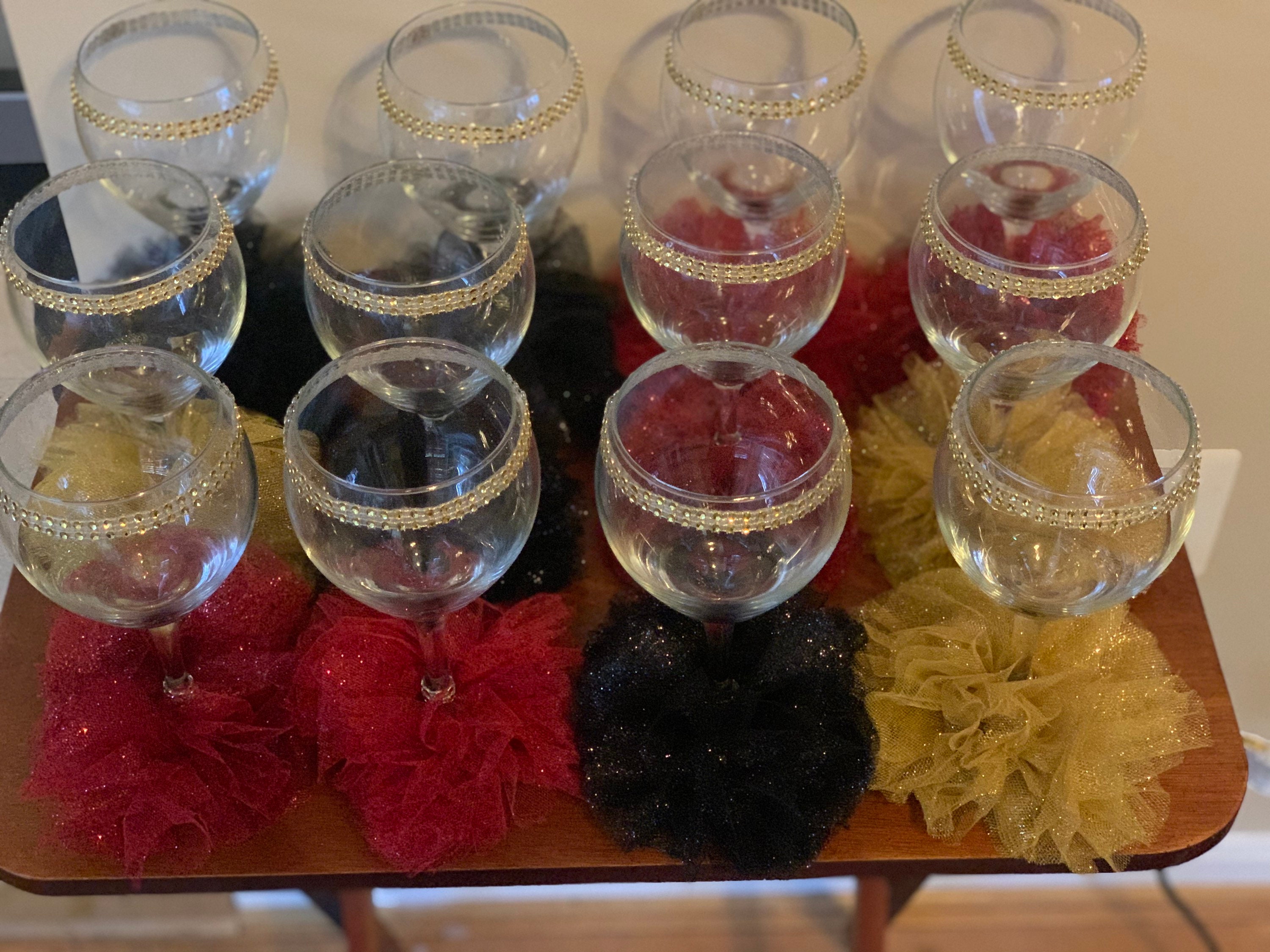 Custom Wine Glasses Etsy