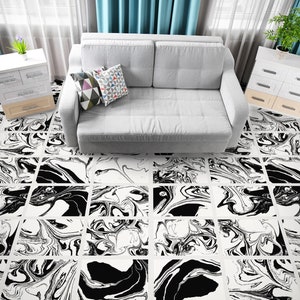 3D Ink Texture 3526 Floor Wallpaper Murals Self-Adhesive Removable Kitchen Bath Floor Waterproof floor Rug Mat Print Epoxy 2024