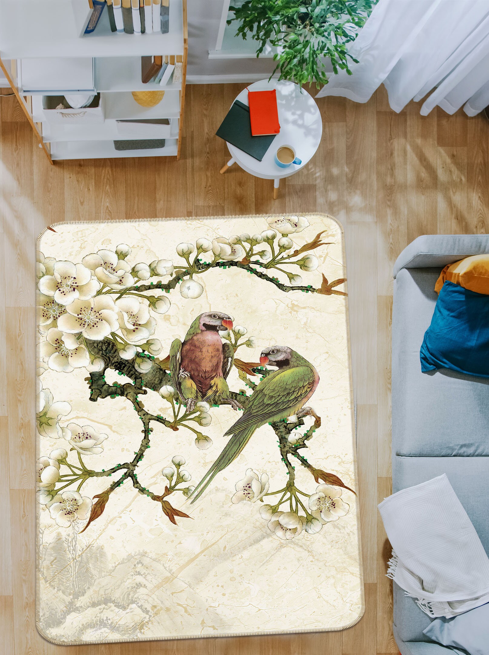 3D Classical Birds FA6096 Floor Non Slip Rug Carpet Room Mat Etsy