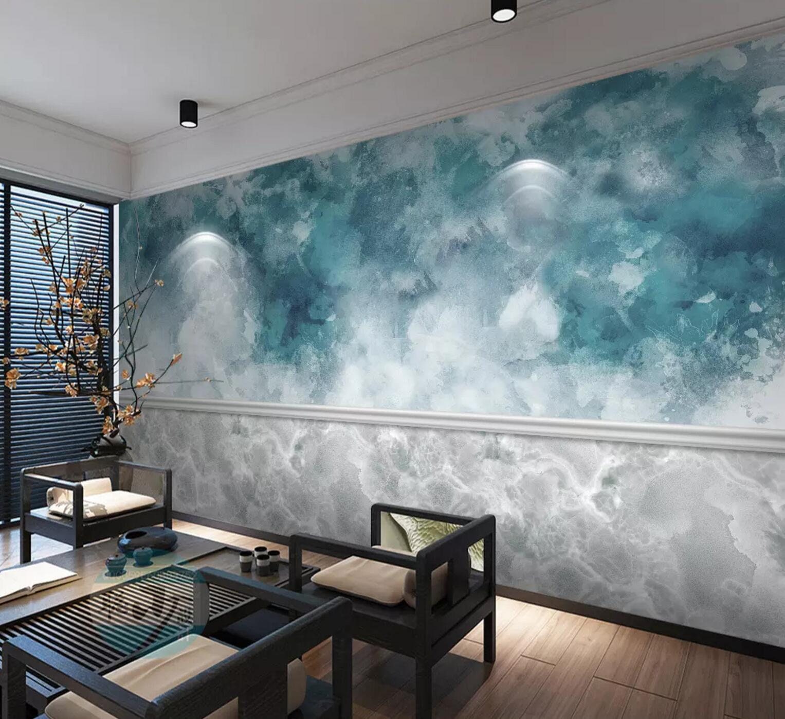 Blue Marble 2607 Wallpaper Mural Self Adhesive Peel and Stick Wall ...