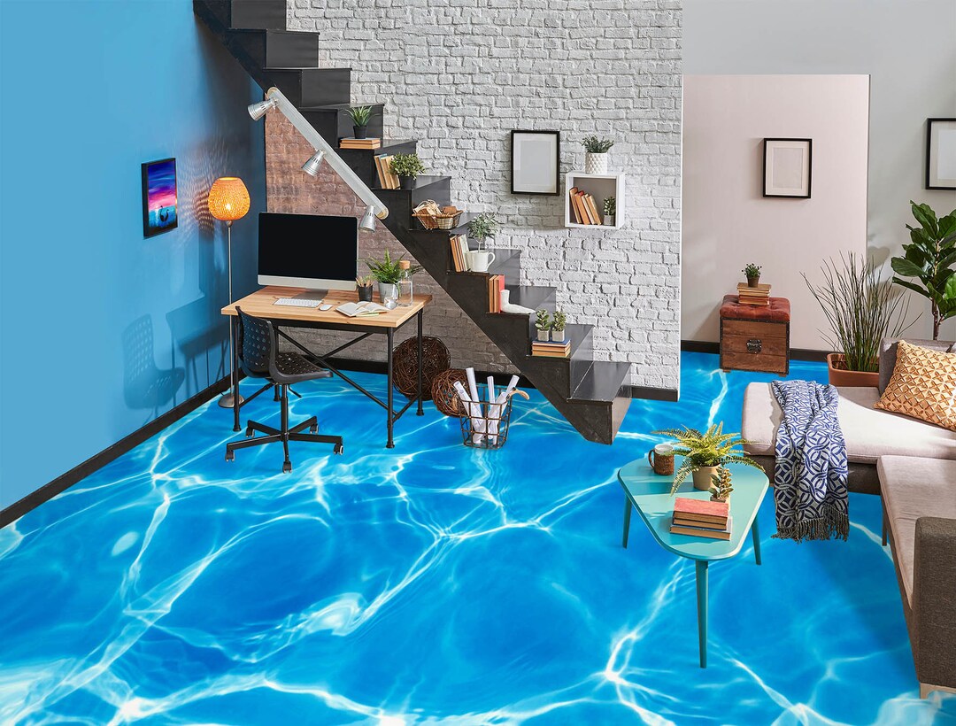 3D Cute Color Shapes 618 Floor Mural  Wallpaper Murals Rug & Mat Print Epoxy waterproof bath floor