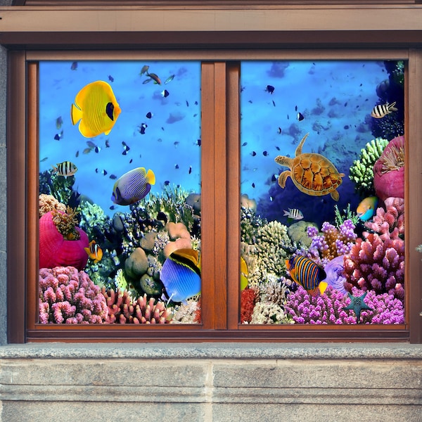 Window Film Ocean Etsy