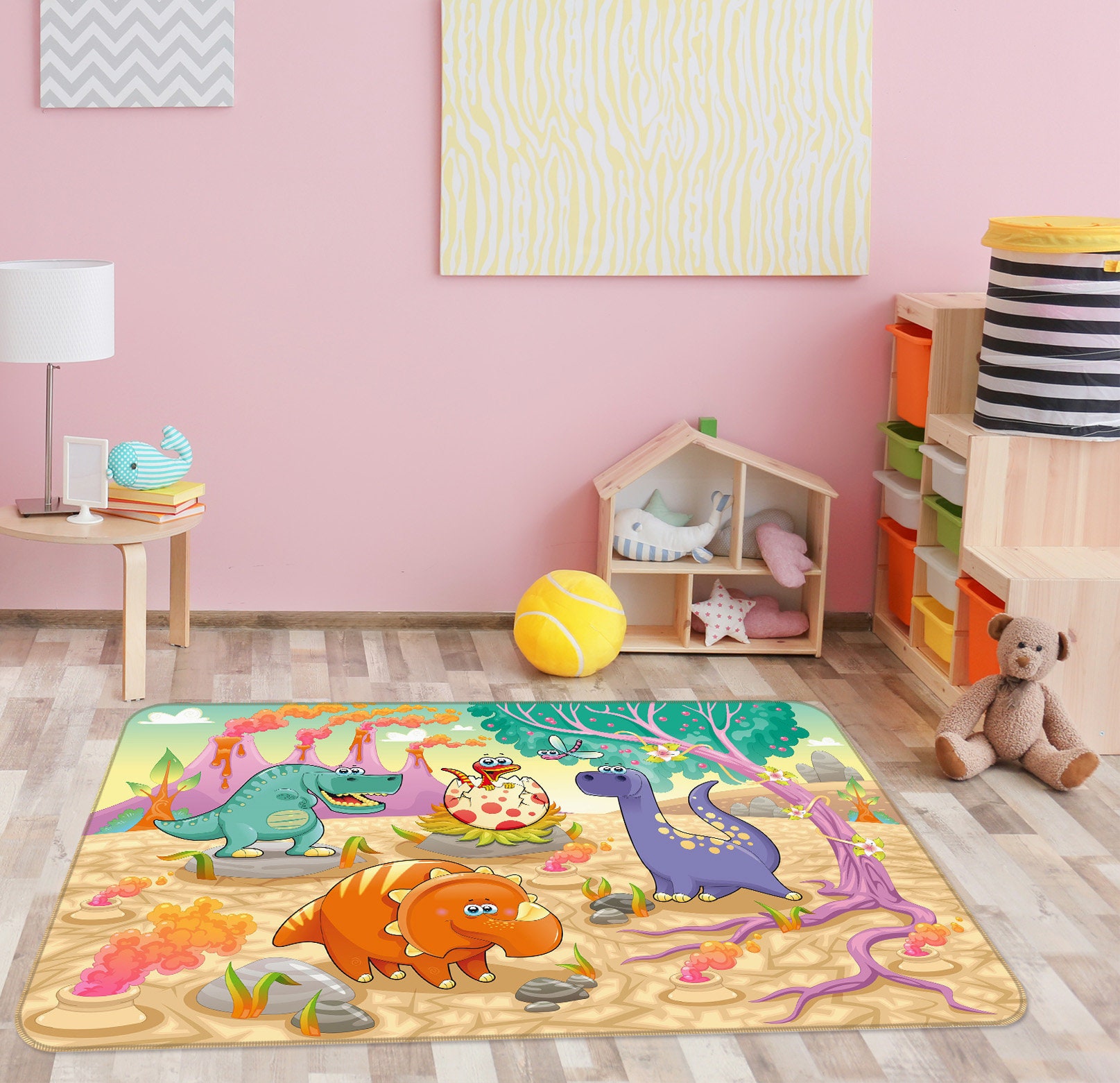 3D Animated Dinosaur FA170 Floor Non Slip Rug Carpet Room Mat Etsy UK