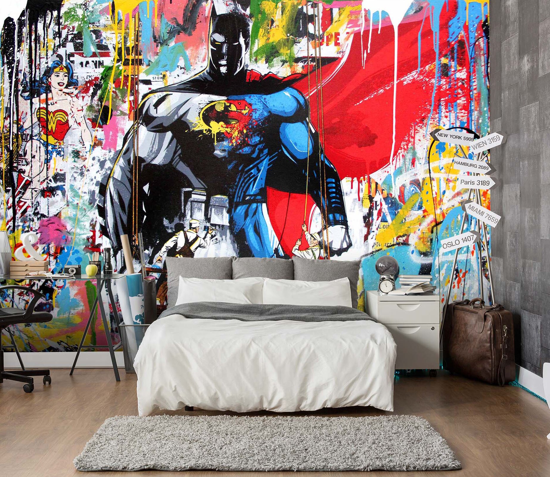 Comic Wallpaper - Etsy Comic Wallpaper - Etsy