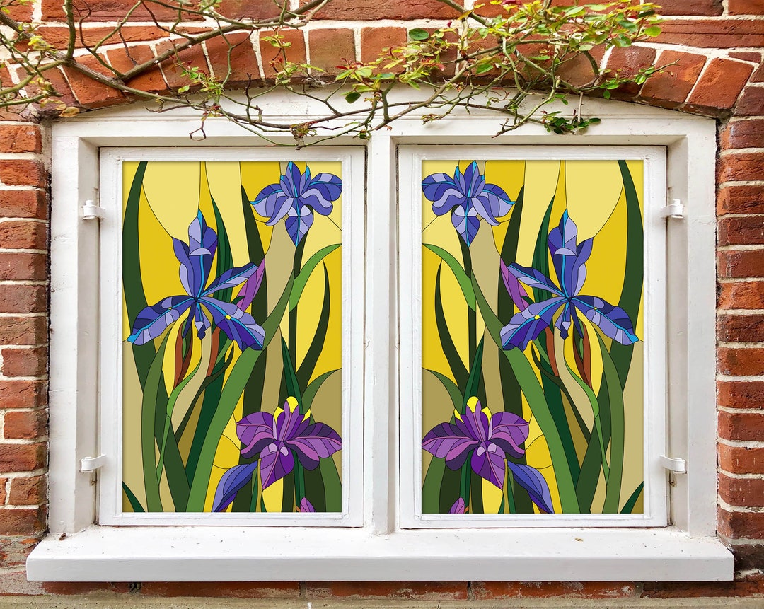 Kolibri Buntglas Fensterfolie – Dekorativ Mit Vögeln & Blumen, 29,5 X 29,5 Cm Für Sichtschutz & UV-Schutz