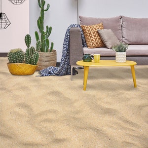 3D Soft Sand 8363 Floor Wallpaper Murals Self-Adhesive Removable Kitchen Bath Floor Waterproof floor Rug Mat Print Epoxy YOYO