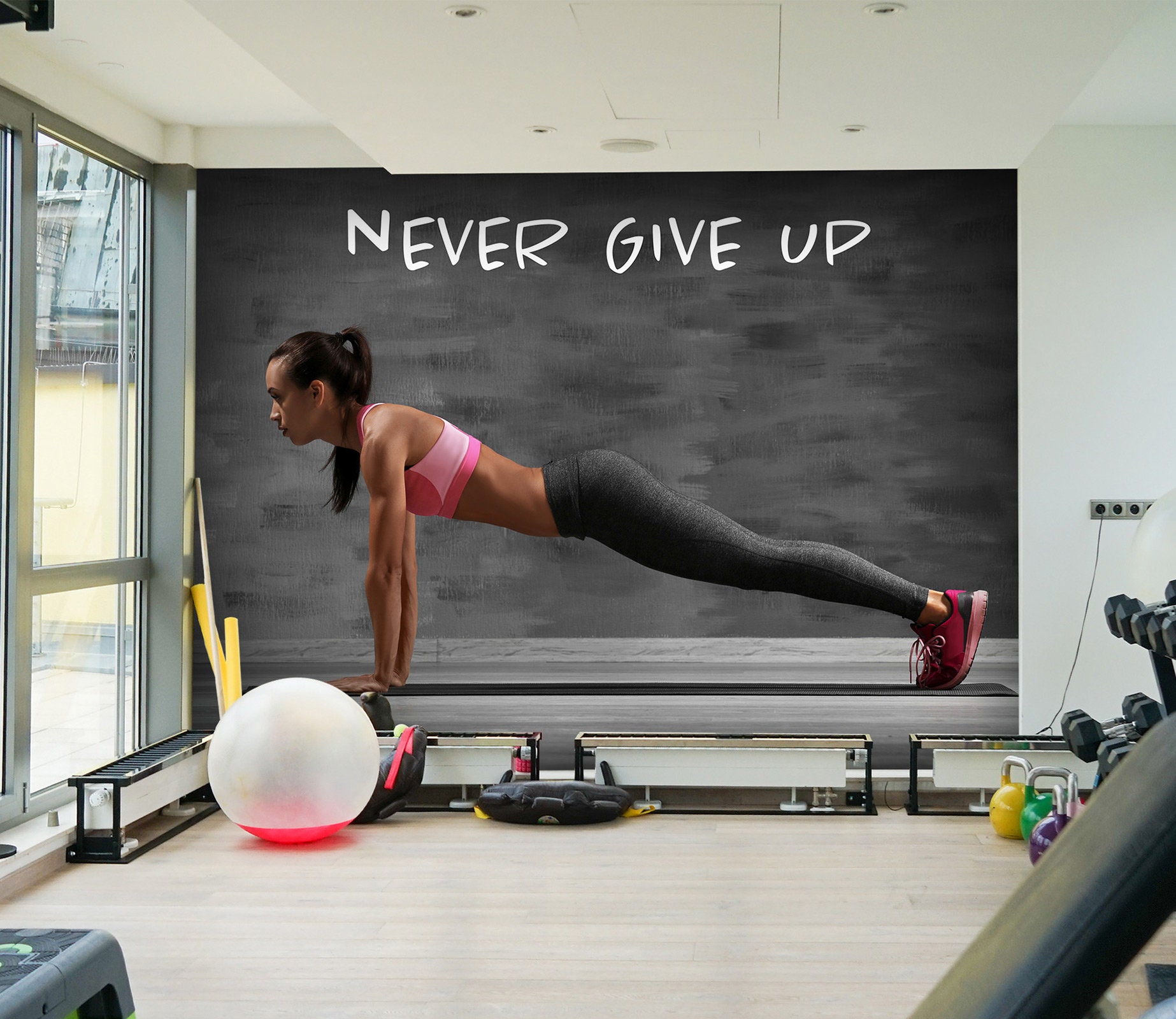 3D Never Give up 5224 Gym Sports Wallpaper Mural Self Adhesive - Etsy Hong Kong 3D Never Give up 5224 Gym Sports Wallpaper Mural Self Adhesive - Etsy Hong Kong