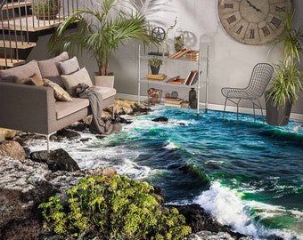 Papier peint wave julie - La Maison Martin Morel