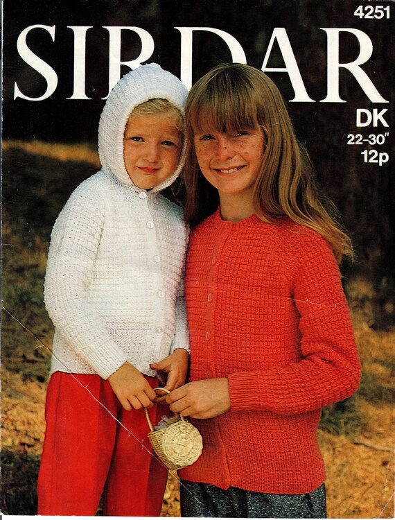 Sirdar 4251 Children's Long Sleeve 