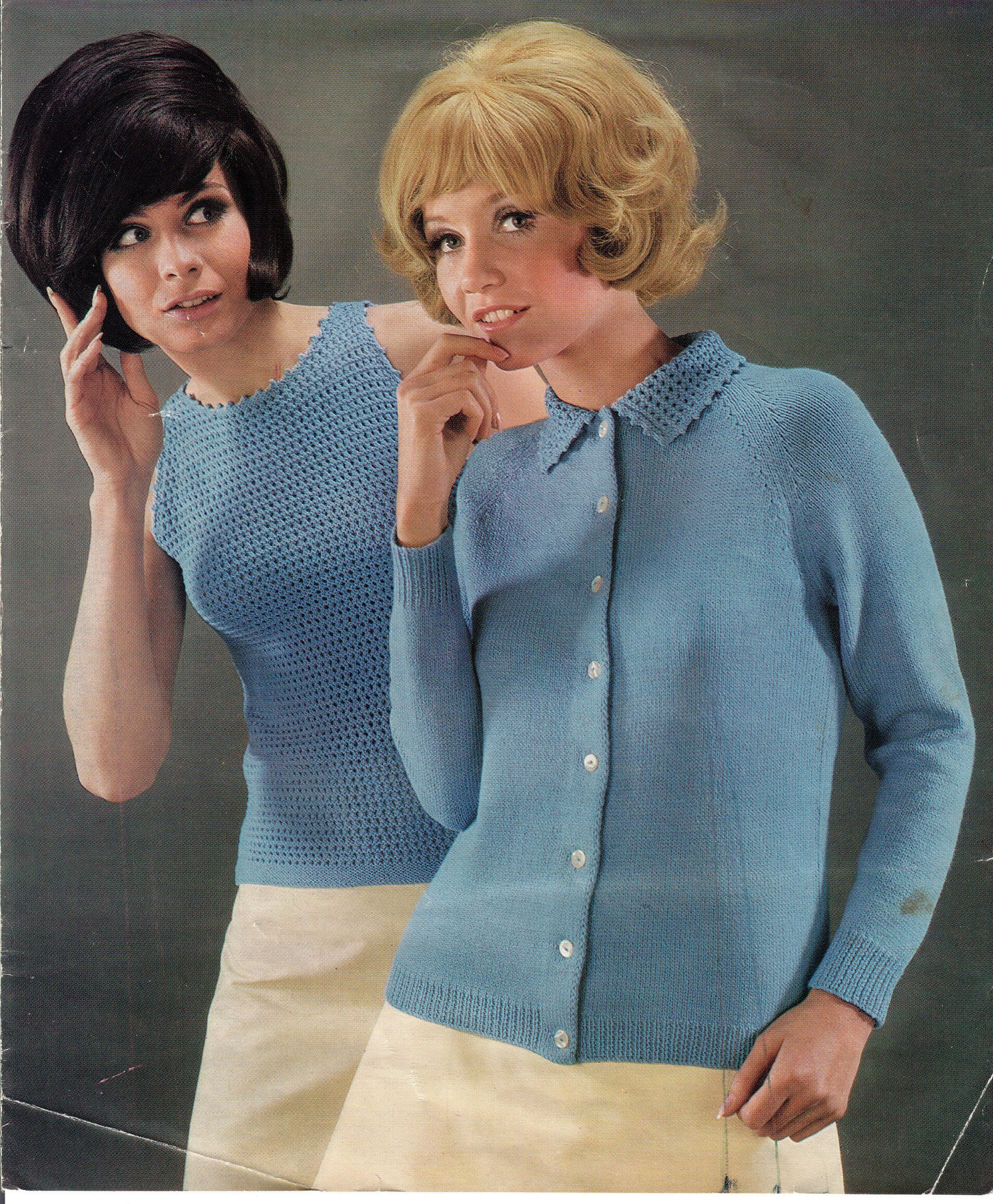 Wendy 661 Ladies Twin Set Cardigan and 