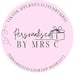 Avatar belonging to PersonalisedByMrsC