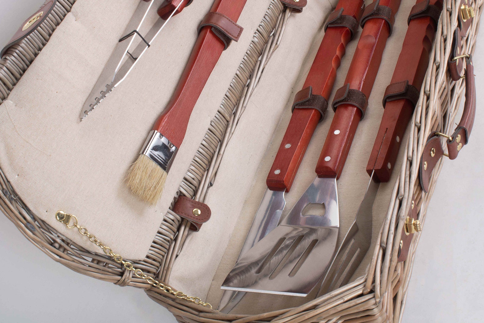 Barbeque Tool Basket Set BBQ Tools Gift For Men Etsy