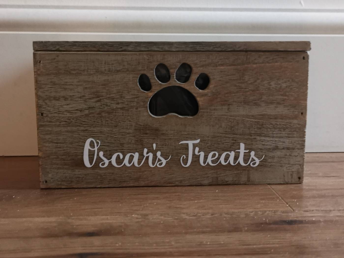 Personalised Dog Treat Box Pet Treat Box Gifts for Dogs Etsy