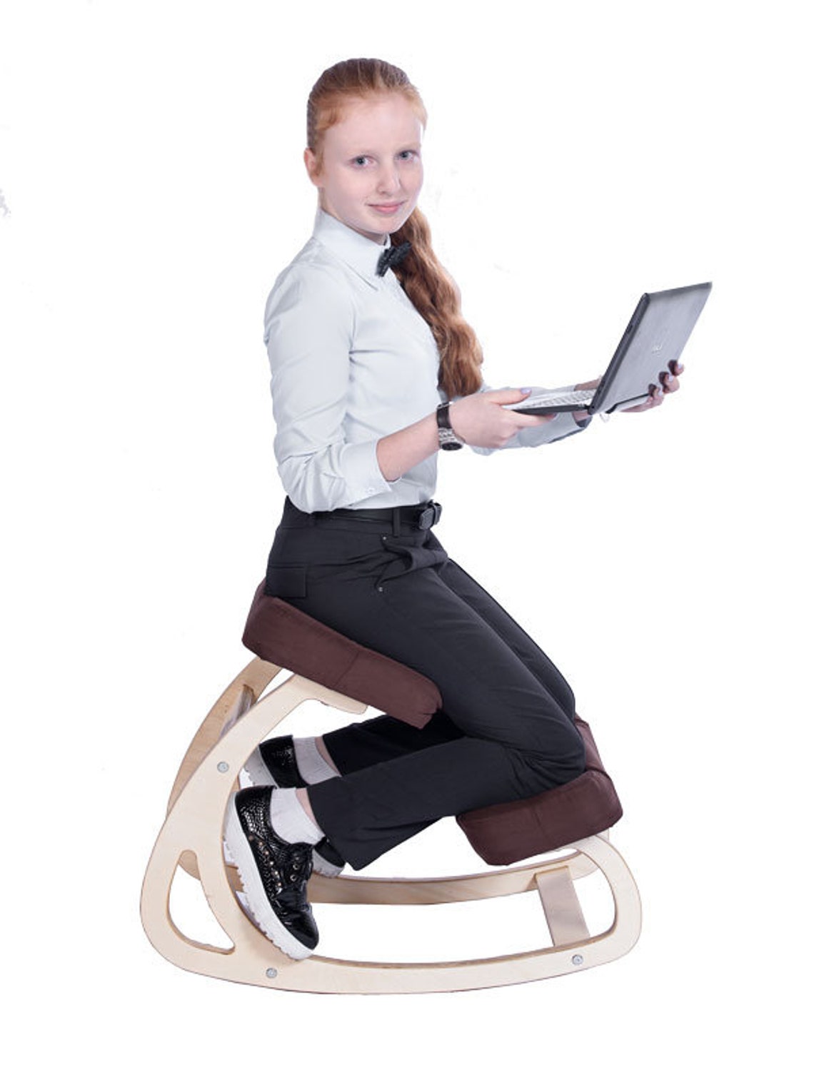 Knee Chair Birch wood Baby High Chair Сhair for pregnant Etsy