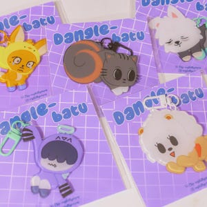 TXT Animal Acrylic Keychain - TXT - TxT Animals - CrystallizeKpop - Keychain - Acrylic