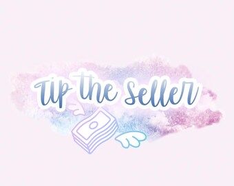 Tip the Seller - Little Tip Jar - ADD ON